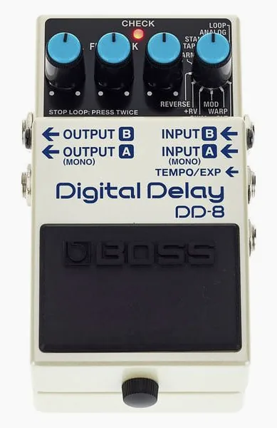 Boss DD-8 Digital Delay, detalj 3
