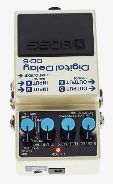 Boss DD-8 Digital Delay, detalj 5