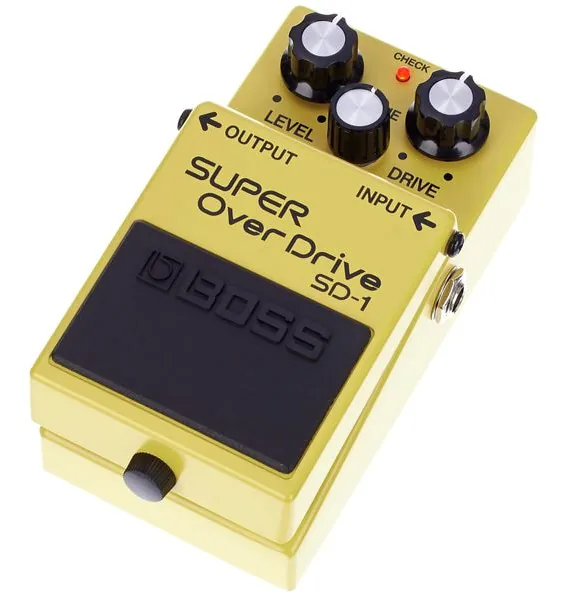 Boss SD-1 Overdrive, detalj 2