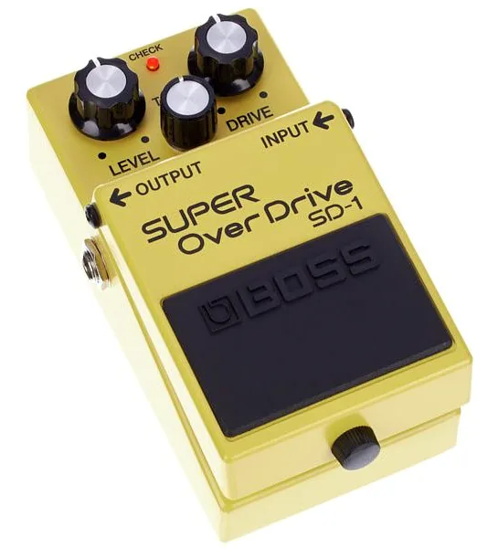 Boss SD-1 Overdrive, detalj 4