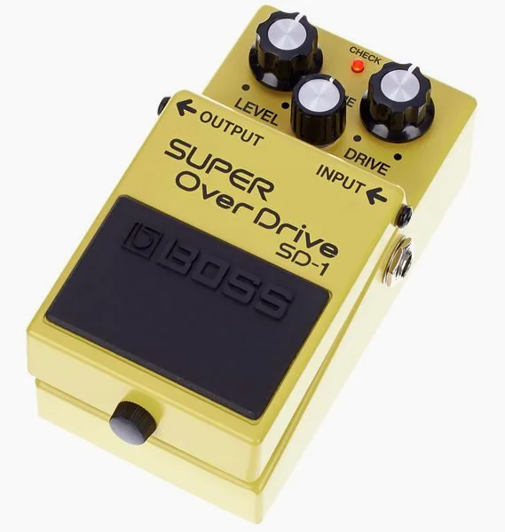 Boss SD-1 Overdrive forfra