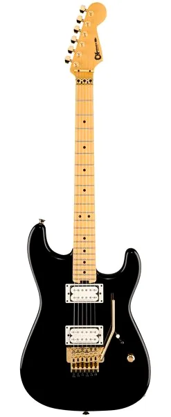 Charvel Am NC SD1 HH FR GBLK forfra