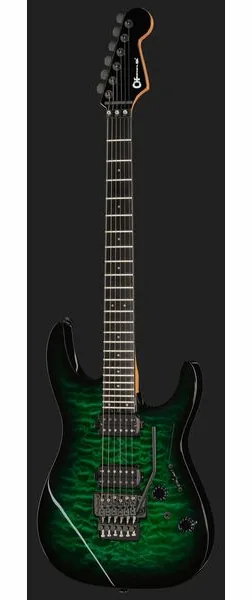 Charvel Pro-Mod Plus DK24 HH FR QM CEM, detalj 2