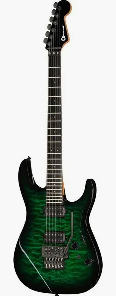 Charvel Pro-Mod Plus DK24 HH FR QM CEM forfra