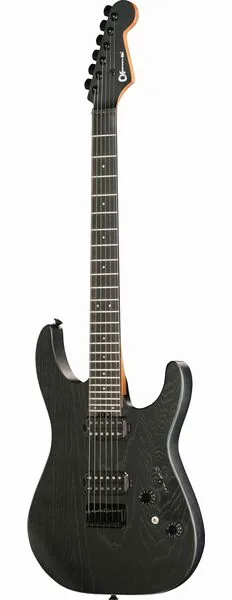 Charvel Pro-Mod Plus DK24 HH HT BKA forfra