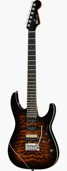 Charvel Pro-Mod Plus DK24 HSS QM ATE forfra