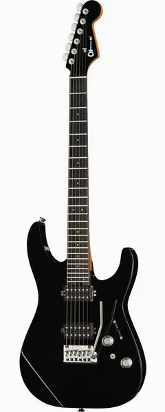 Charvel Pro Mod Plus DK24 RVEN BLK forfra