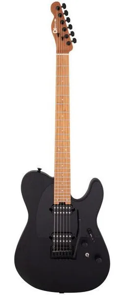 Charvel Pro-Mod So-Cal St.2 HH 2PT BKA forfra