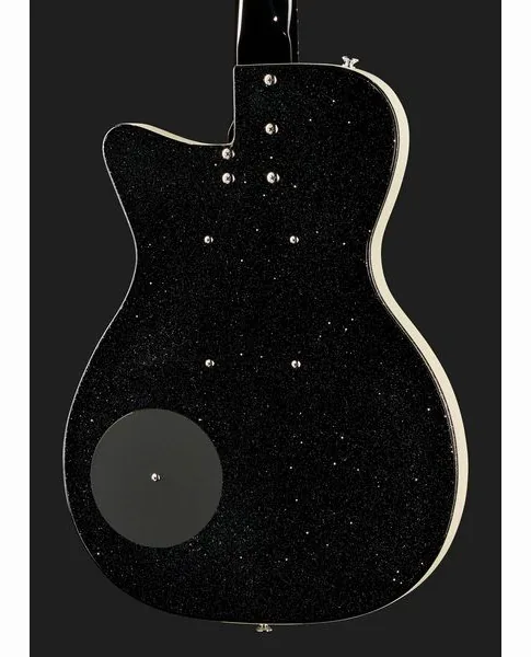 Danelectro 56 Baritone Black Metal Flake, detalj 5