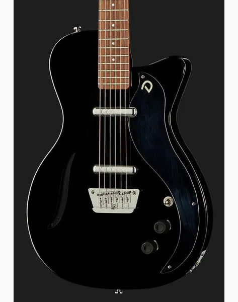 Danelectro 56 Vintage Baritone Black, detalj 4