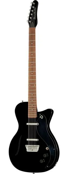 Danelectro 56 Vintage Baritone Black forfra