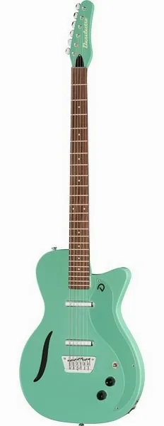 Danelectro 56 Vintage Baritone Dark Aqua forfra