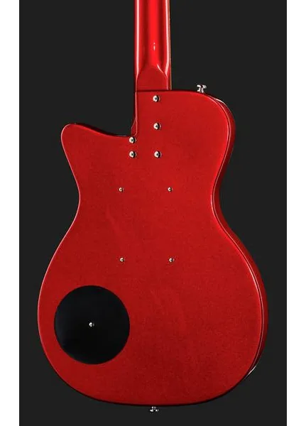 Danelectro 56 Vintage Baritone Red Metal, detalj 5