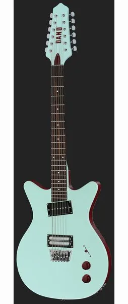 Danelectro Dan O. Cool 12 String Aqua, detalj 2