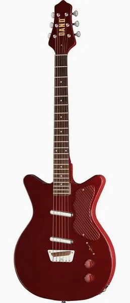 Danelectro Dan O. Cool Maroon forfra