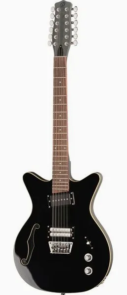 Danelectro Fifty Niner 12 String BK Top forfra