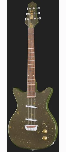 Danelectro Golden 1950's Green, detalj 2