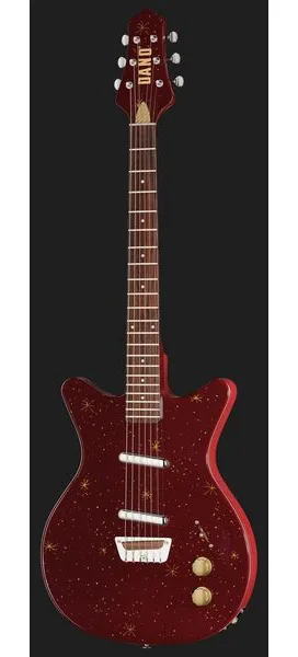 Danelectro Golden 1950's Maroon, detalj 2