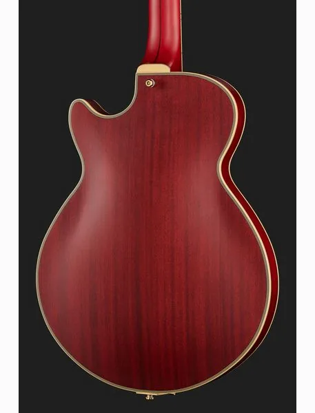 DAngelico DLX SS Barit. Satin Trans Wine, detalj 5