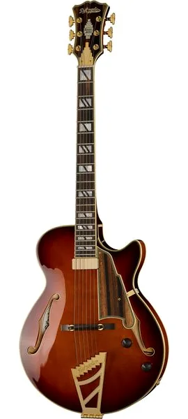 DAngelico Excel SS Soho Amaretto Burst forfra