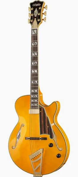 DAngelico Excel SS Soho Amber forfra