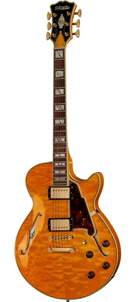 DAngelico Excel SS XT Vintage Nat Quilt forfra