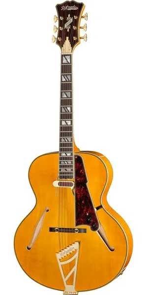 DAngelico Excel Style B Amber forfra