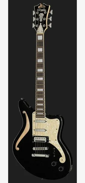 DAngelico Premier Bedford Black Flake, detalj 2