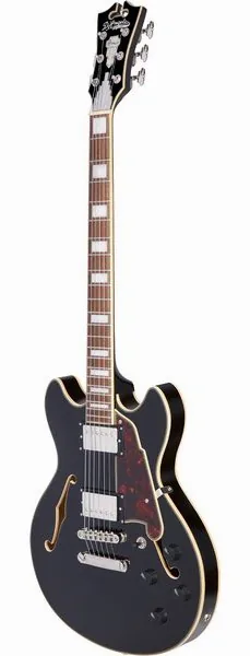DAngelico Premier Mini DC Solid Black, detalj 3