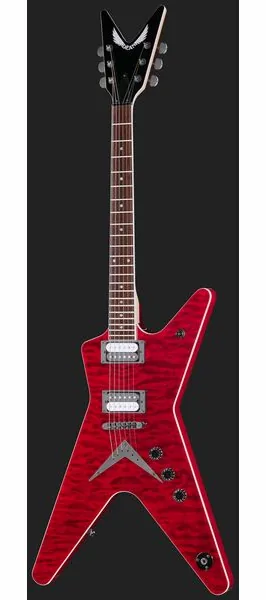 Dean Guitars MLX Quilt Maple Scary Cherry, detalj 2