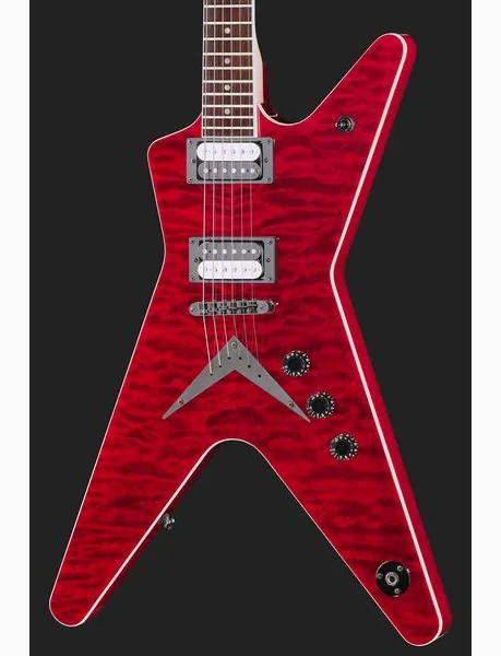 Dean Guitars MLX Quilt Maple Scary Cherry, detalj 4
