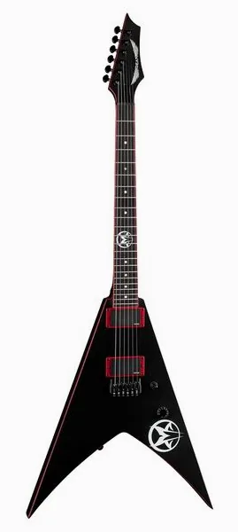 Dean Guitars Vengeance Greg Tribbett BK forfra