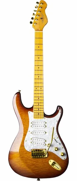 Dean Zelinsky Private Label Tagliare ATW Vintage Sunburst forfra