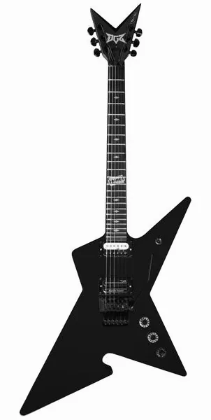DGZ Dime Guitarz  Culprit Standard Blackjack forfra