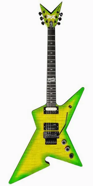 DGZ Dime Guitarz Culprit Standard Dime Slime forfra