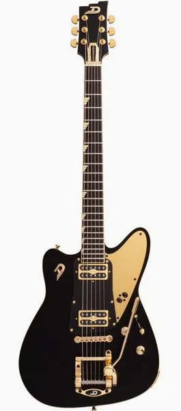 Duesenberg Falken Tremolo Matte BK SED forfra