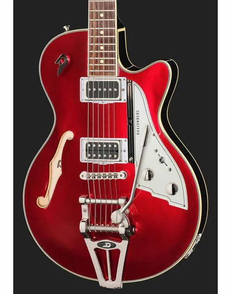 Duesenberg Starplayer TV Balboa Pearl Red, detalj 4