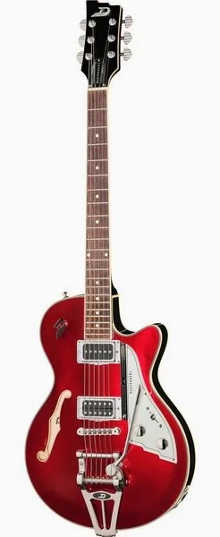 Duesenberg Starplayer TV Balboa Pearl Red forfra