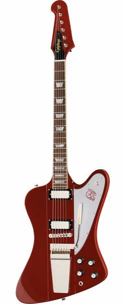 Epiphone 1963 Firebird V Ember Red forfra