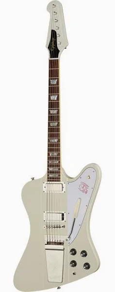 Epiphone 1963 Firebird V Vibrola PW forfra