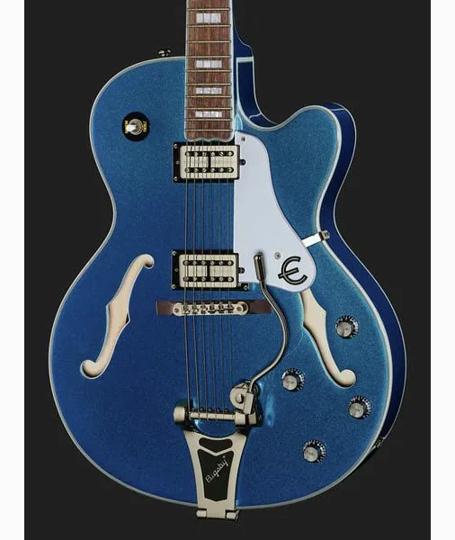 Epiphone Emperor Swingster Delta Blue, detalj 4