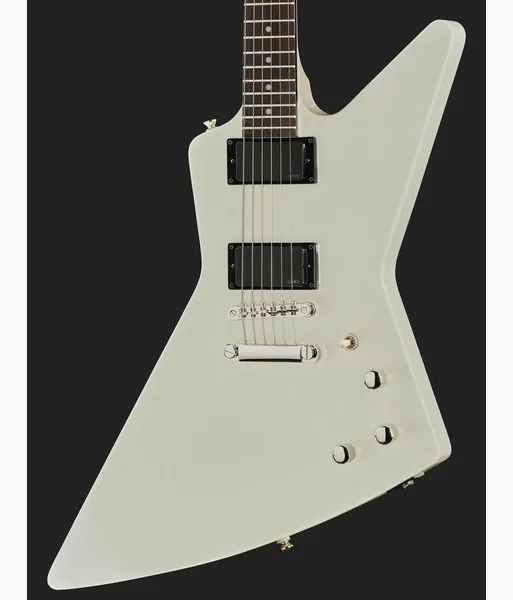 Epiphone Explorer 80s EMG Classic White, detalj 4