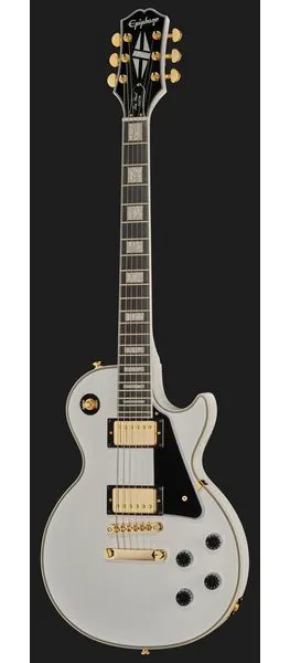 Epiphone Les Paul Custom Alpine WH, detalj 2