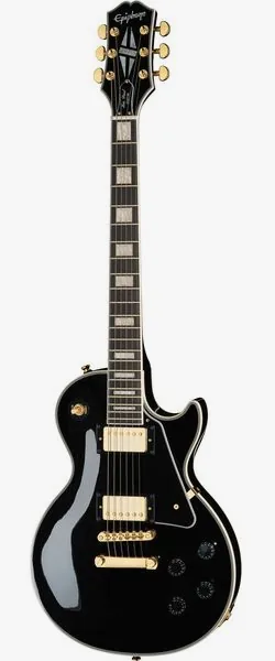 Epiphone Les Paul Custom EB forfra