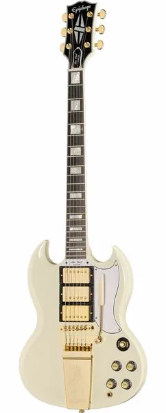 Epiphone SG 1963 Custom Maestro CW VOS forfra