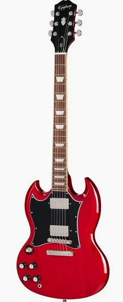 Epiphone SG Standard Cherry IBG LH forfra