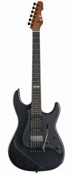 ESP E-II SN-III Flicker GunMet BK forfra