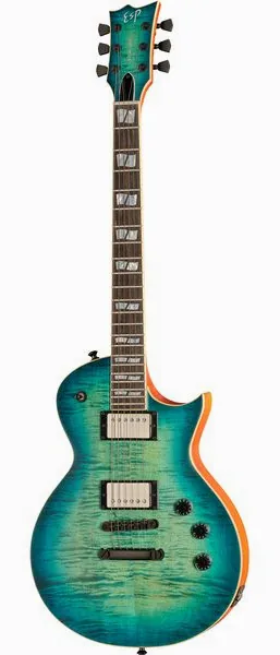 ESP Eclipse USA Aqua Marine SB forfra