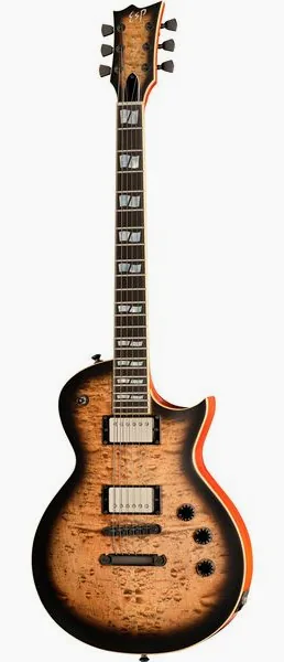 ESP Eclipse USA ST Black SB forfra