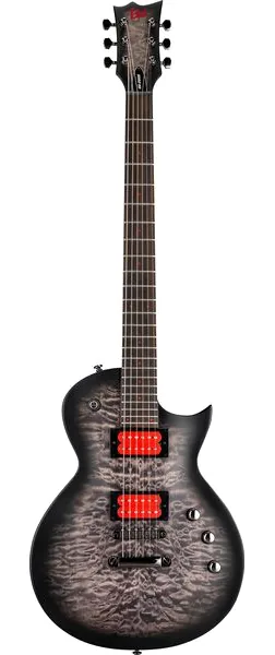 ESP LTD BB-200B QM STBLKSB Satin forfra